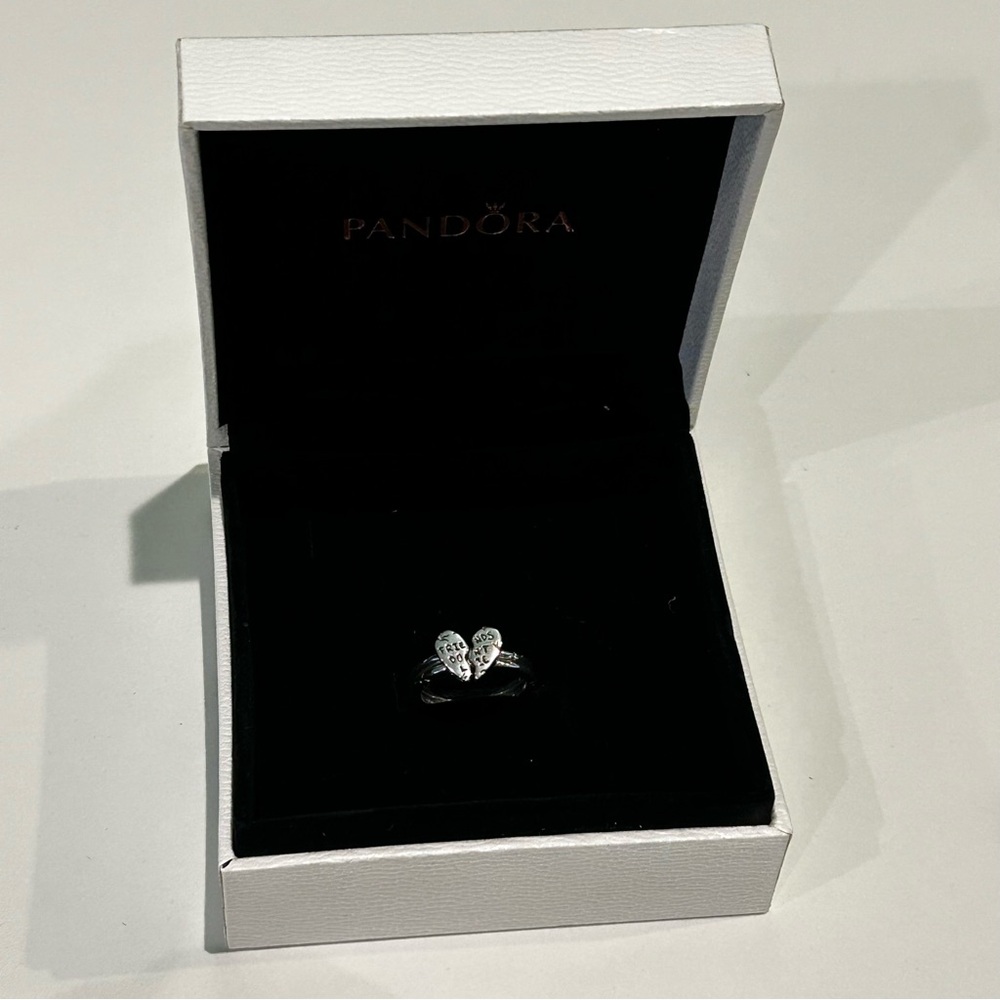 Pandora Ring 2 pieces no Box size 56